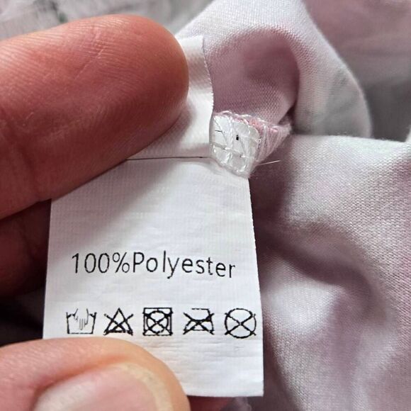 Rose Floral Bell Bottom Pants (130) S6/7 - Picture 4 of 4